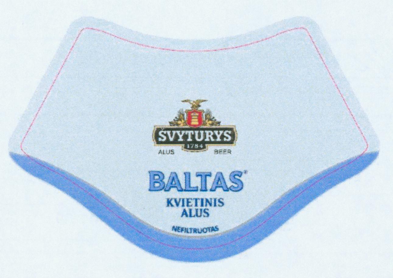 Prekės ženklas: ŠVYTURYS 1784 BALTAS KVIETINIS ALUS